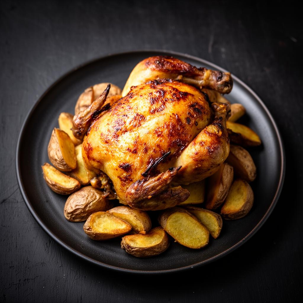 Pollos a la Leña